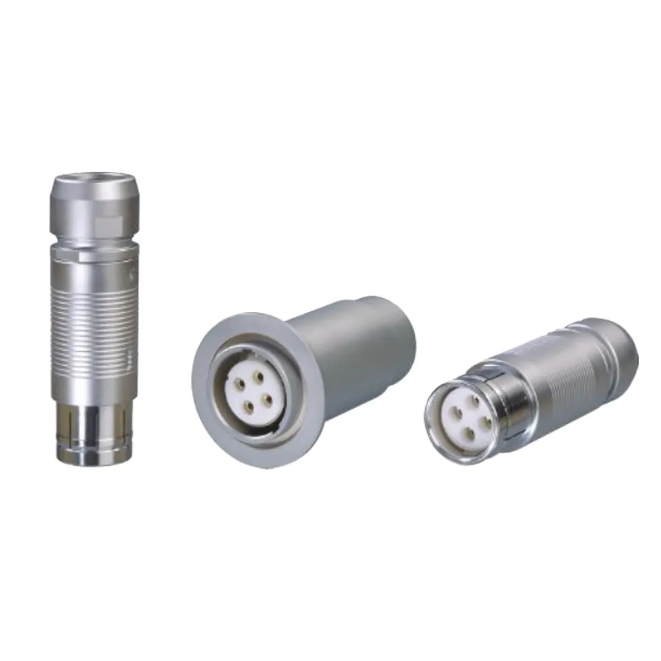 [214-121] Elektr. Durchführung DN 40 ISO-KF (Durchführung, 7-polig ATM)