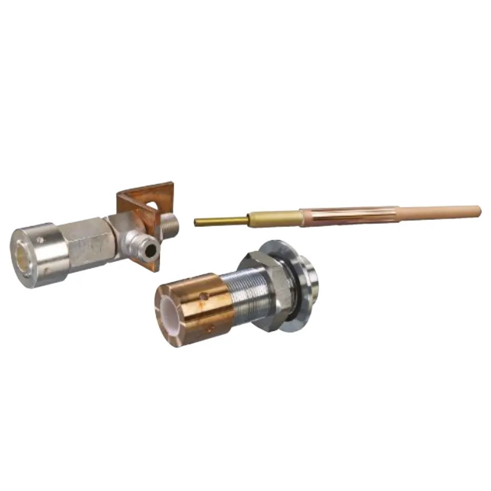 [214-141] Hochstrom-Durchführung DN 40 ISO-KF (Durchführung)