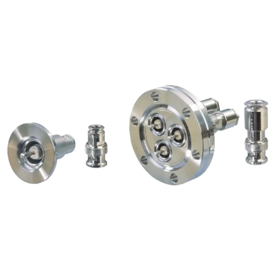 [214-151] coaxial feedthrough BNC/MHV (BNC DN 16 ISO-KF)