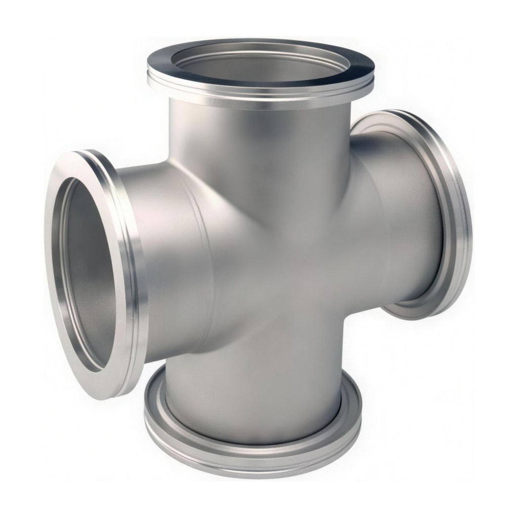 cross piece, stainless steel ISO-K
