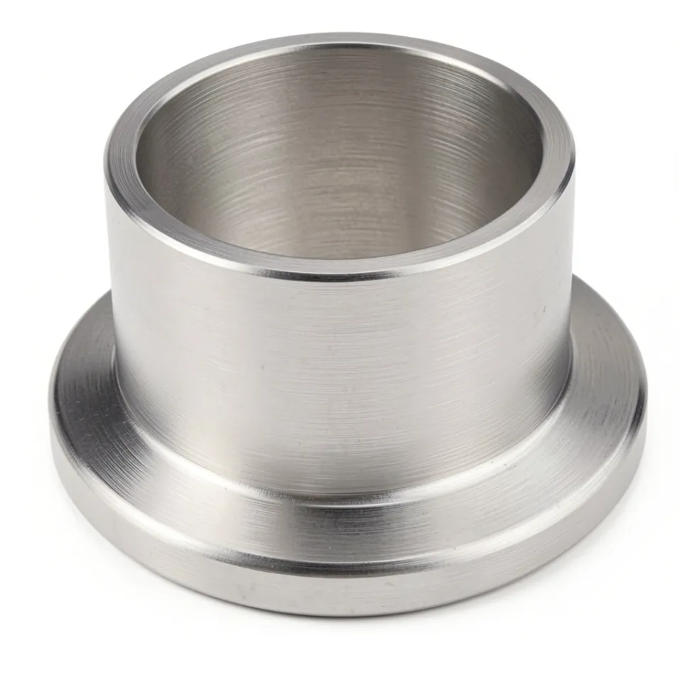 Flansch mit Rohransatz mittel ISO-KF