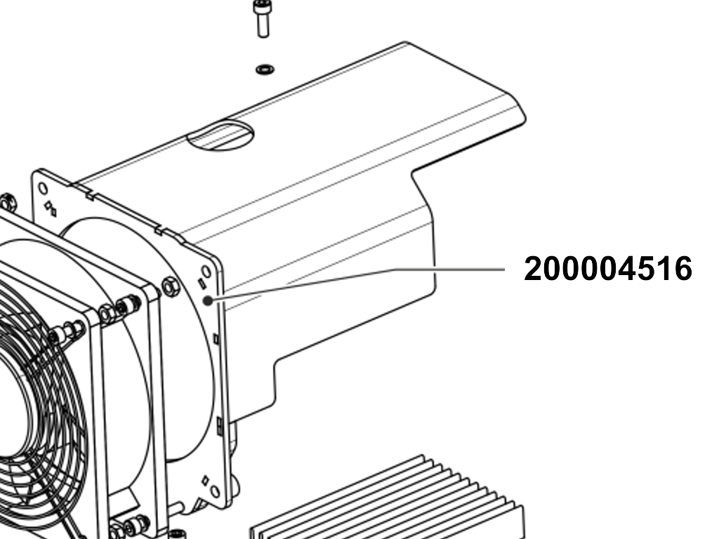 [200004516] Cooling unit complete without fan L3
