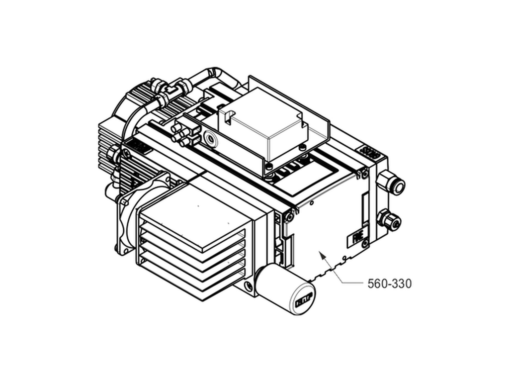 Diaphragm pump 24V, 4-stage