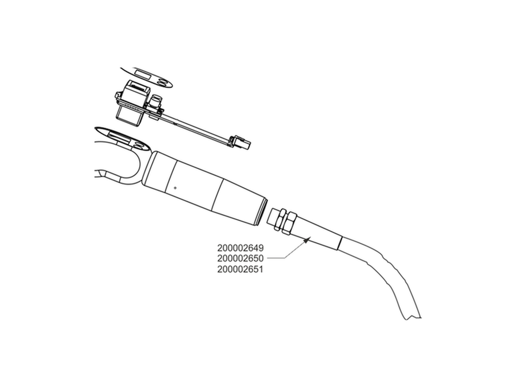 [200002650] Câble de sonde pour SL3000XL, 5m
