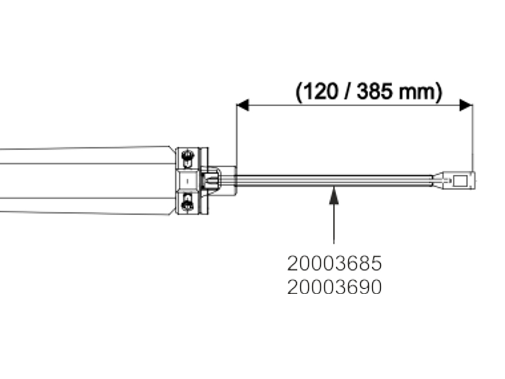 Sniffer Uç komple 120mm