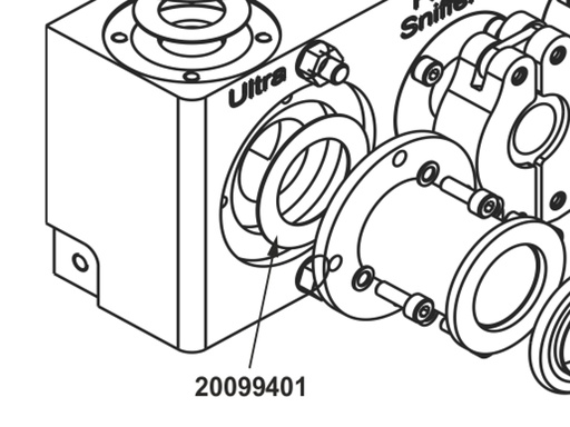 [20099401] Pièces de rechange 20 pcs. Joint plat 26x40x0,5
